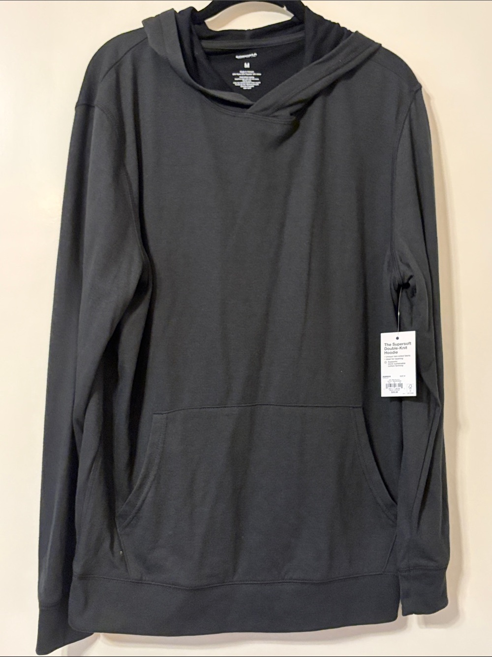 Sonoma Black Pullover Hoodie for Men